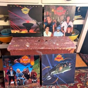 "4"Night Ranger Authentic Vintage Vinyl Record's